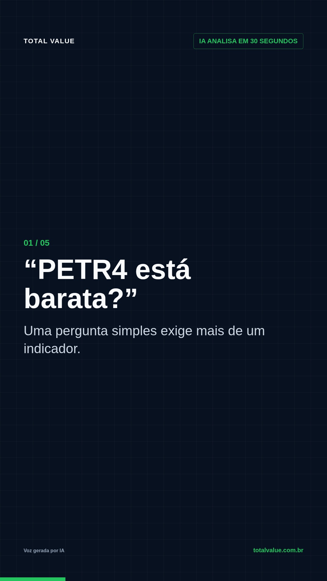 IA analisando uma ação: como funciona o chatbot da Total Value